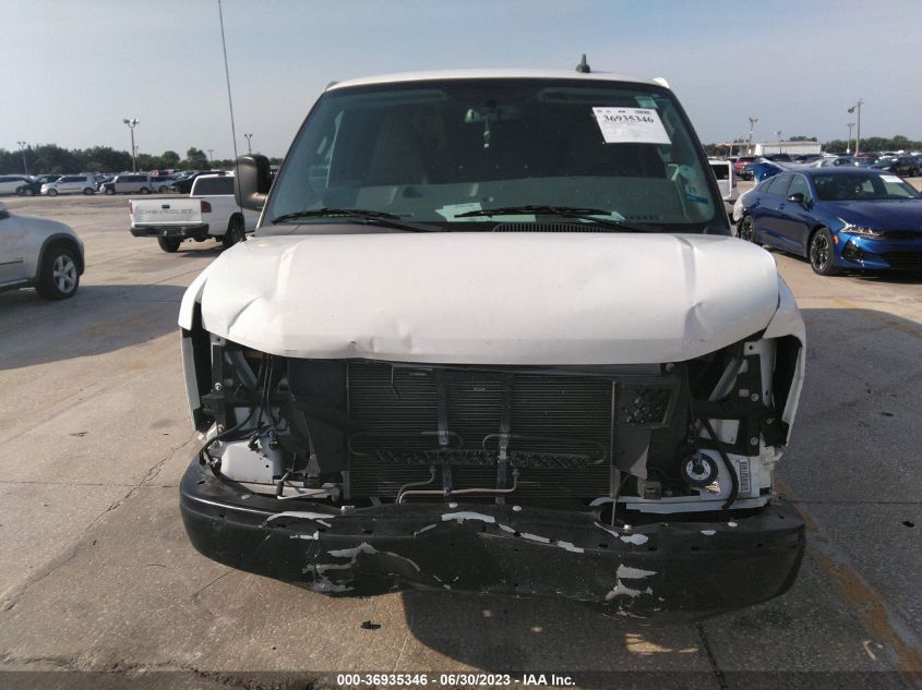 2019 CHEVROLET EXPRESS CARGO VAN - 1GCWGAFG0K1237696