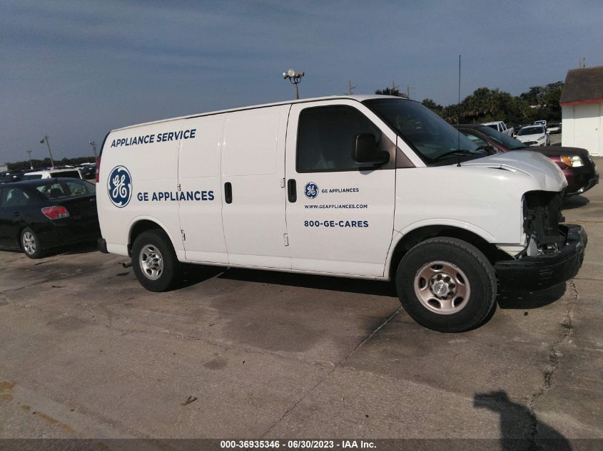 2019 CHEVROLET EXPRESS CARGO VAN - 1GCWGAFG0K1237696