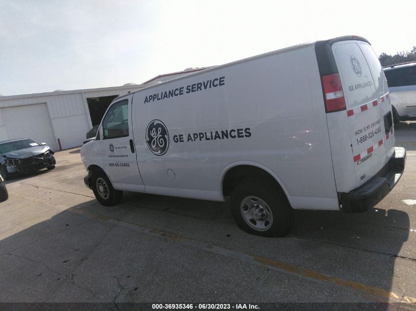 2019 CHEVROLET EXPRESS CARGO VAN - 1GCWGAFG0K1237696
