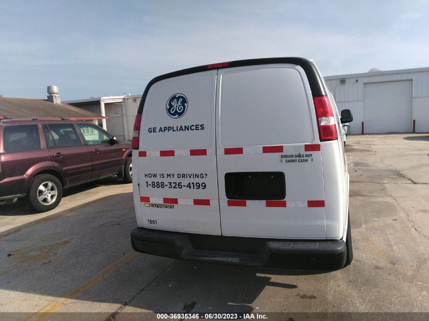 2019 CHEVROLET EXPRESS CARGO VAN - 1GCWGAFG0K1237696