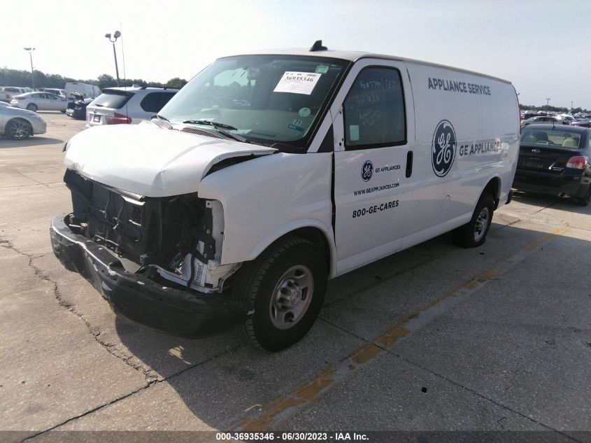 2019 CHEVROLET EXPRESS CARGO VAN - 1GCWGAFG0K1237696