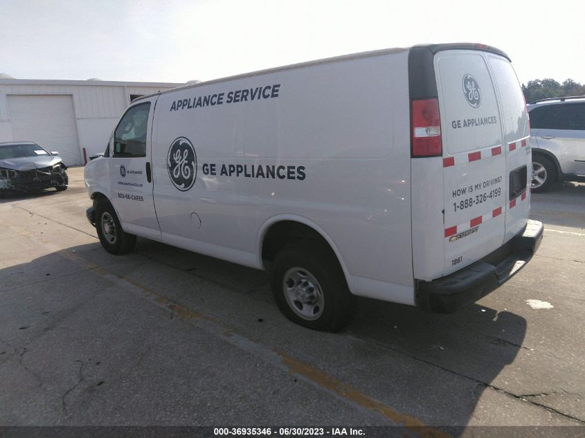 2019 CHEVROLET EXPRESS CARGO VAN - 1GCWGAFG0K1237696