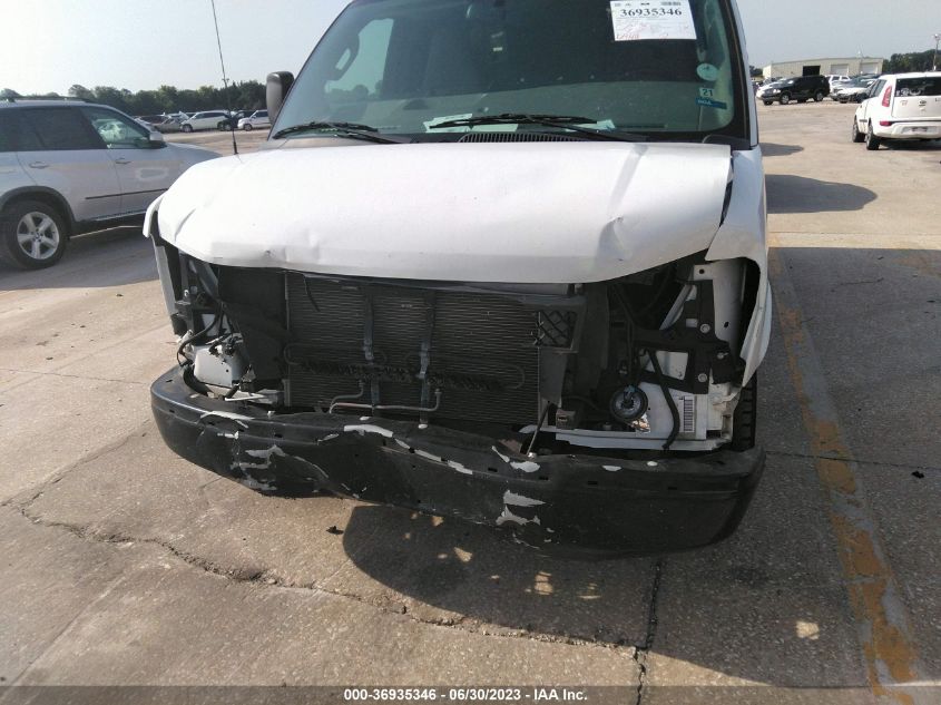 2019 CHEVROLET EXPRESS CARGO VAN - 1GCWGAFG0K1237696