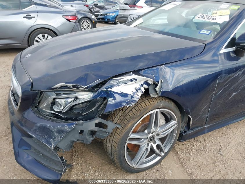 2018 MERCEDES-BENZ E-CLASS E 400 - WDD1J6FB5JF054136