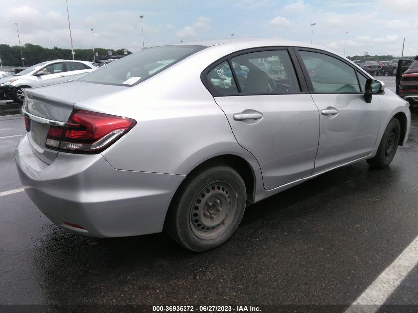 2014 HONDA CIVIC SEDAN LX - 19XFB2F5XEE236690