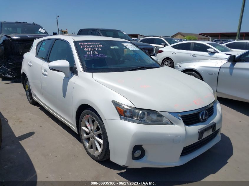 2013 LEXUS CT 200H HYBRID - JTHKD5BH2D2135275