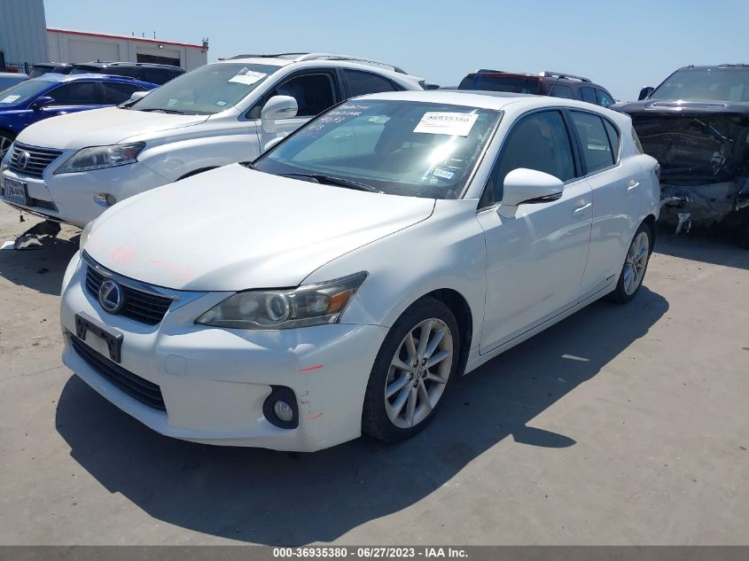 2013 LEXUS CT 200H HYBRID - JTHKD5BH2D2135275