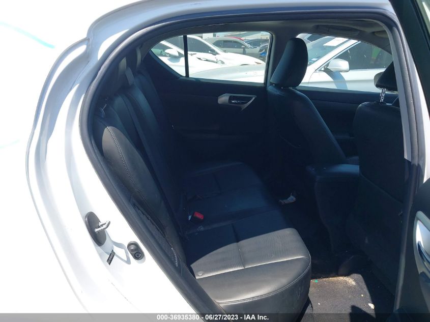 2013 LEXUS CT 200H HYBRID - JTHKD5BH2D2135275