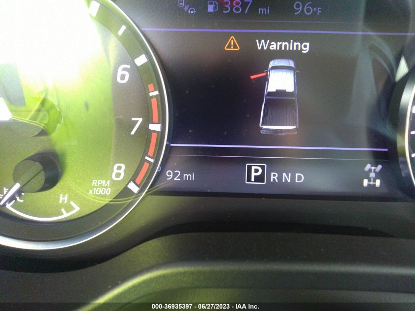 2023 NISSAN TITAN S/SV/PRO-4X - 1N6AA1EC3PN117804