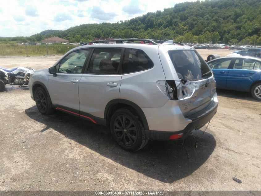 2019 SUBARU FORESTER SPORT - JF2SKAPC8KH577633
