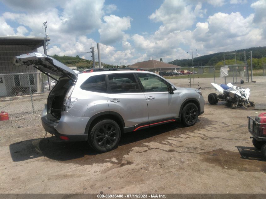 2019 SUBARU FORESTER SPORT - JF2SKAPC8KH577633