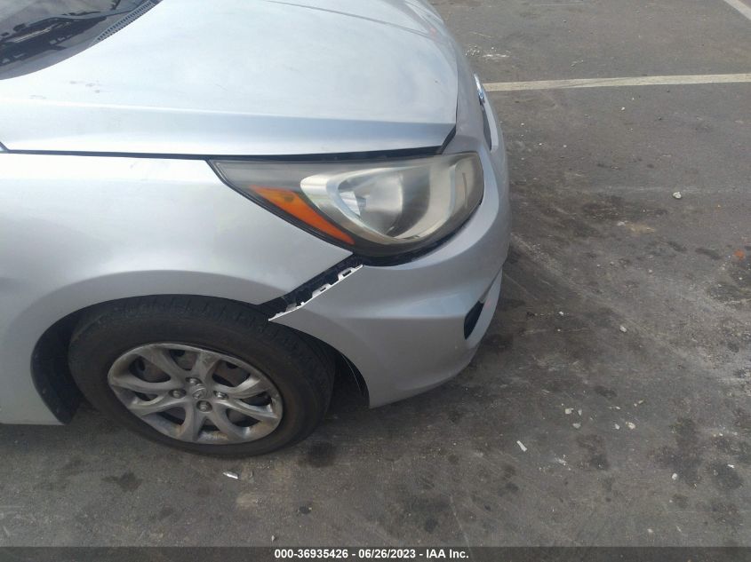 2014 HYUNDAI ACCENT GLS/GS - KMHCT4AE2EU596276
