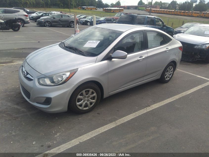 2014 HYUNDAI ACCENT GLS/GS - KMHCT4AE2EU596276