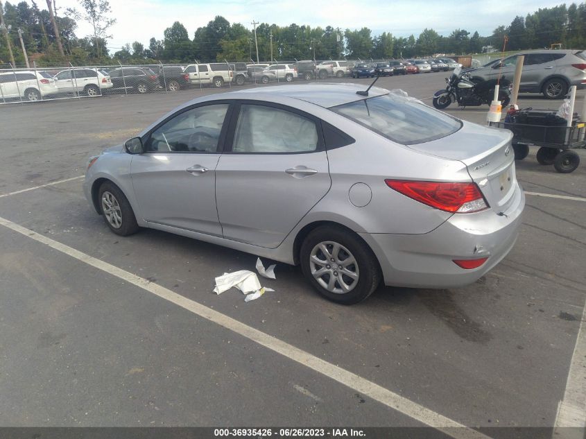 2014 HYUNDAI ACCENT GLS/GS - KMHCT4AE2EU596276