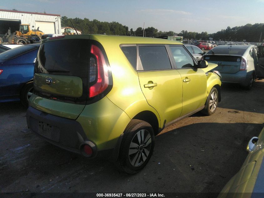 2015 KIA SOUL - KNDJN2A29F7805951