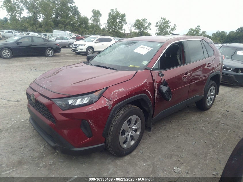 VIN 2T3F1RFVXNW294461 2022 TOYOTA RAV4 LE