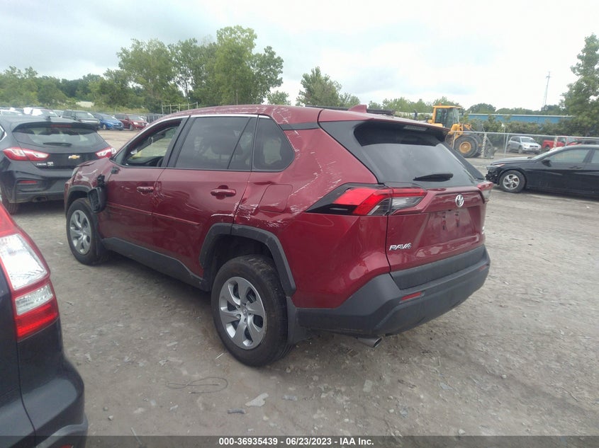 VIN 2T3F1RFVXNW294461 2022 TOYOTA RAV4 LE