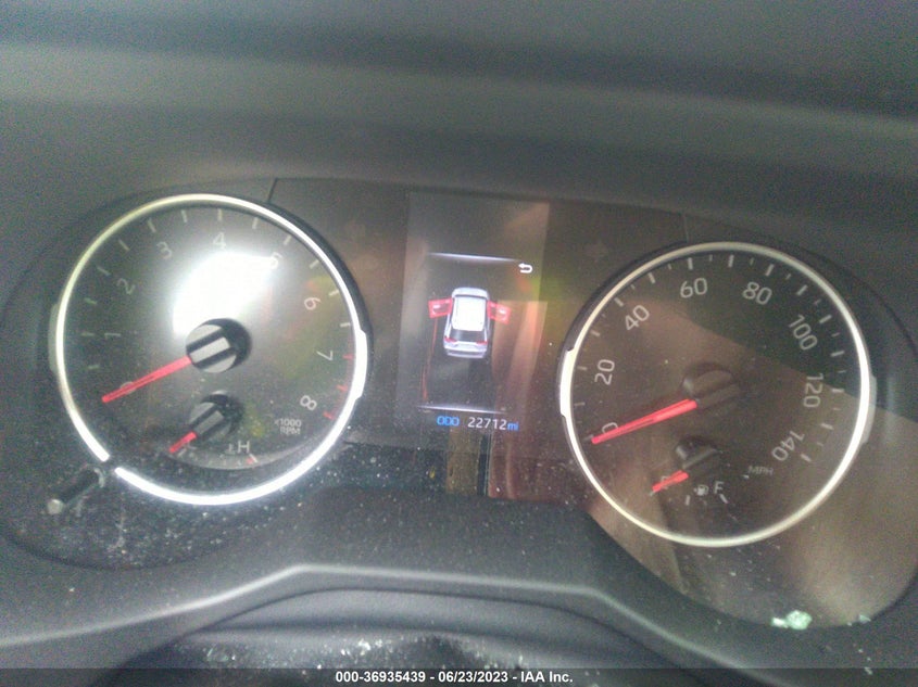 VIN 2T3F1RFVXNW294461 2022 TOYOTA RAV4 LE