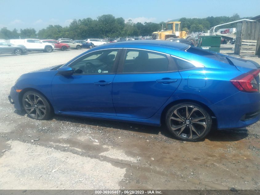 2019 HONDA CIVIC SEDAN SPORT - 2HGFC2F82KH586470