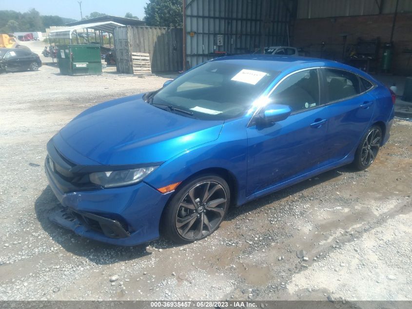 2019 HONDA CIVIC SEDAN SPORT - 2HGFC2F82KH586470