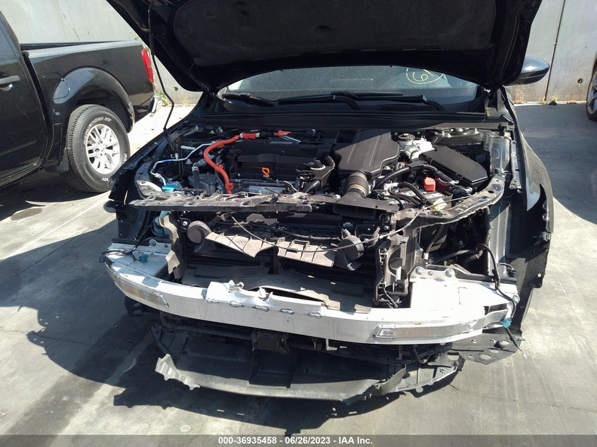 VIN 1HGCV3F4XKA012617 2019 HONDA ACCORD HYBRID EX