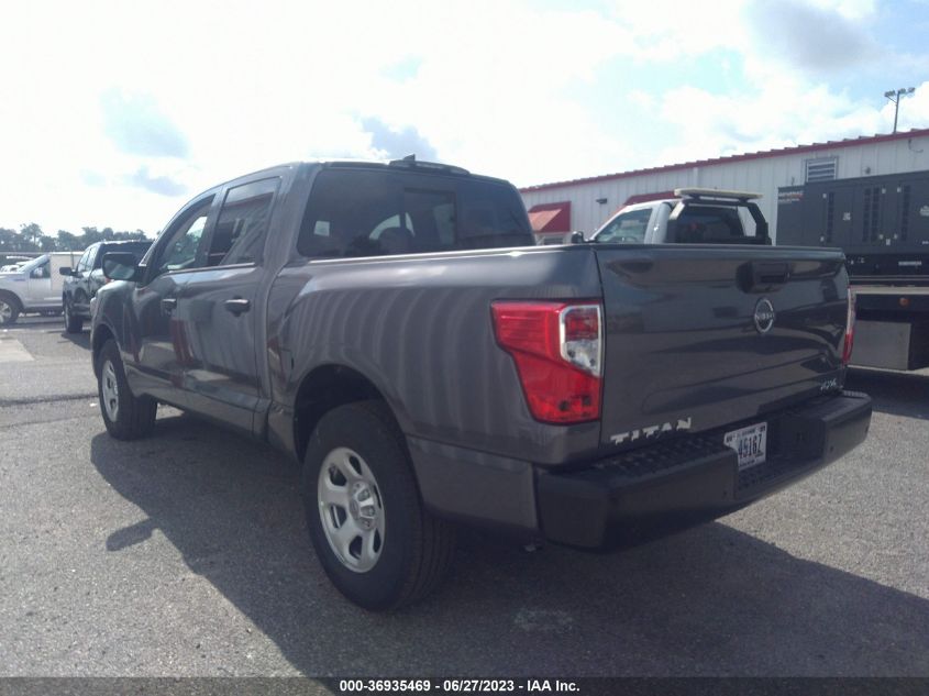 2023 NISSAN TITAN S/SV/PRO-4X - 1N6AA1EC2PN117695