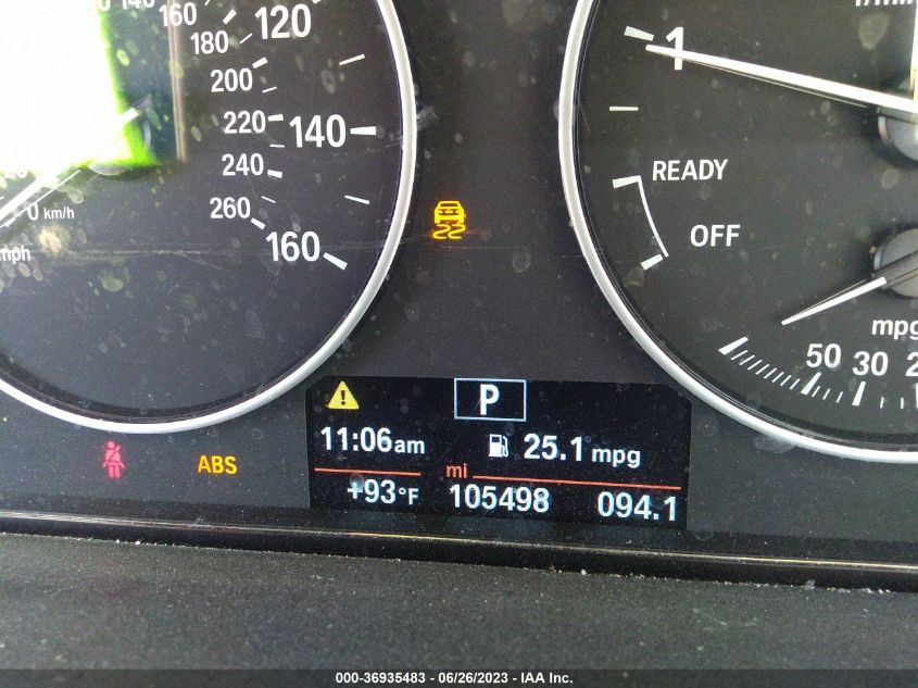 2015 BMW 3 SERIES 328I - WBA3A5G5XFNS83279