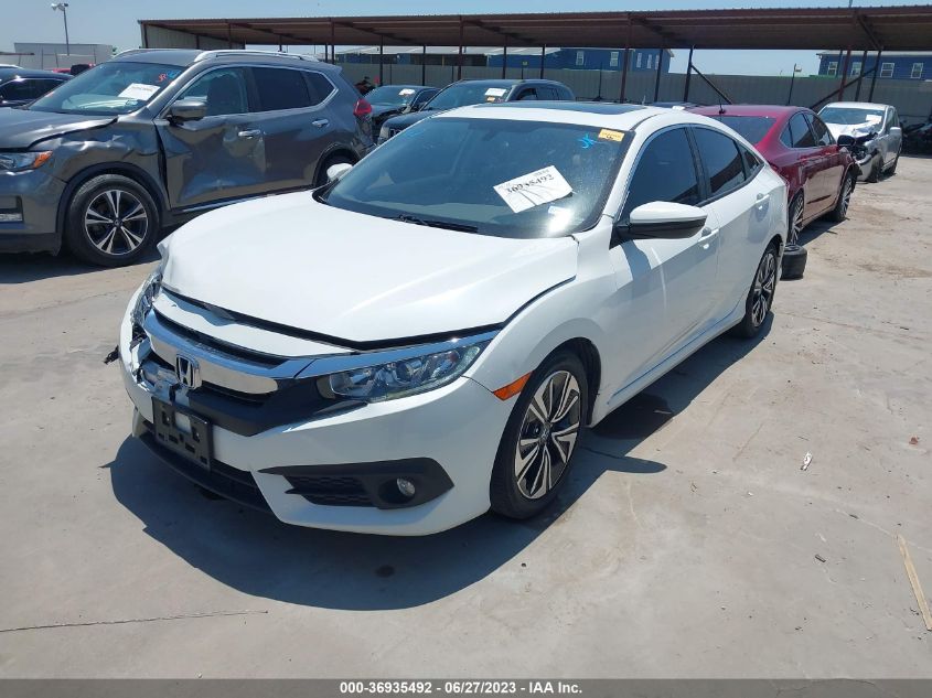 2018 HONDA CIVIC SEDAN EX-T - JHMFC1F30JX035282