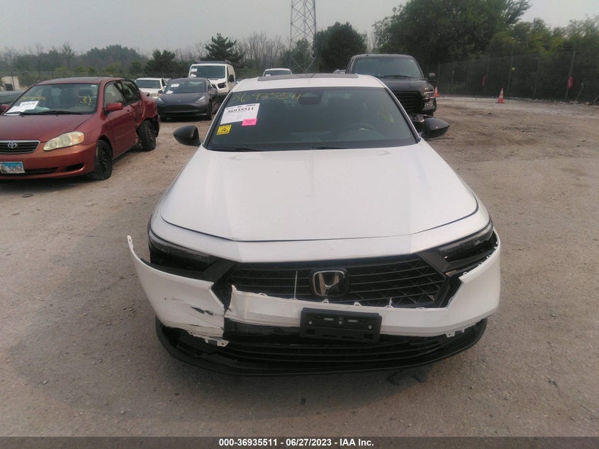 VIN 1HGCY2F58PA003626 2023 HONDA ACCORD HYBRID SPORT