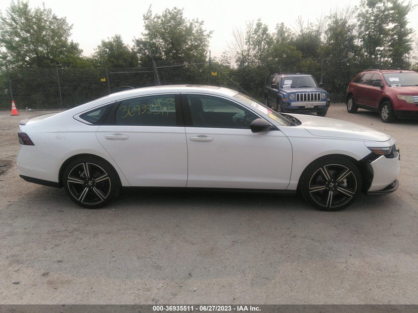 VIN 1HGCY2F58PA003626 2023 HONDA ACCORD HYBRID SPORT