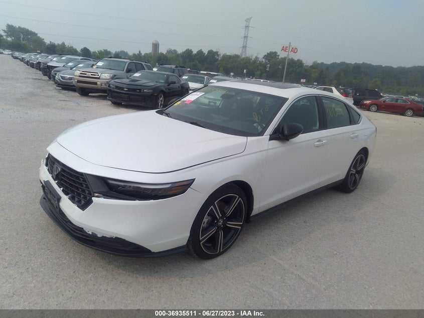 VIN 1HGCY2F58PA003626 2023 HONDA ACCORD HYBRID SPORT