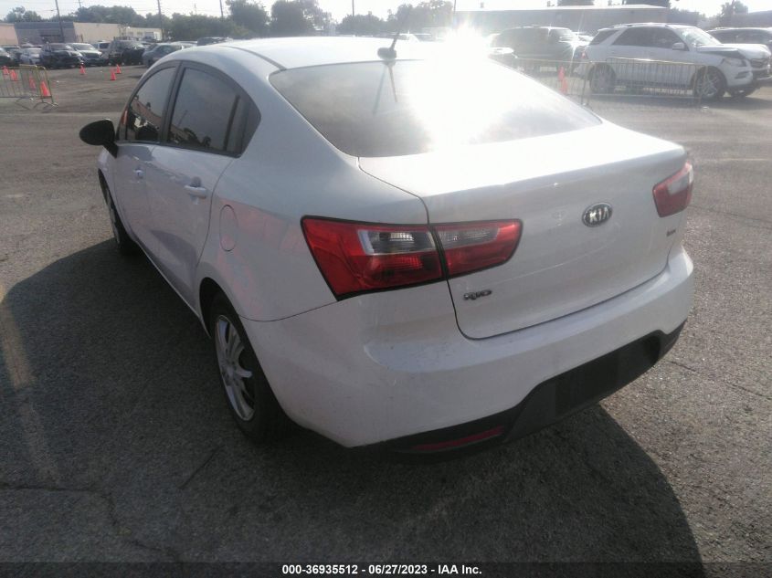 2014 KIA RIO LX - KNADM4A37E6334792