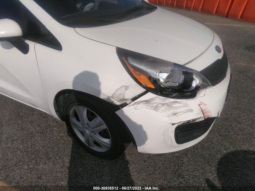 2014 KIA RIO LX - KNADM4A37E6334792