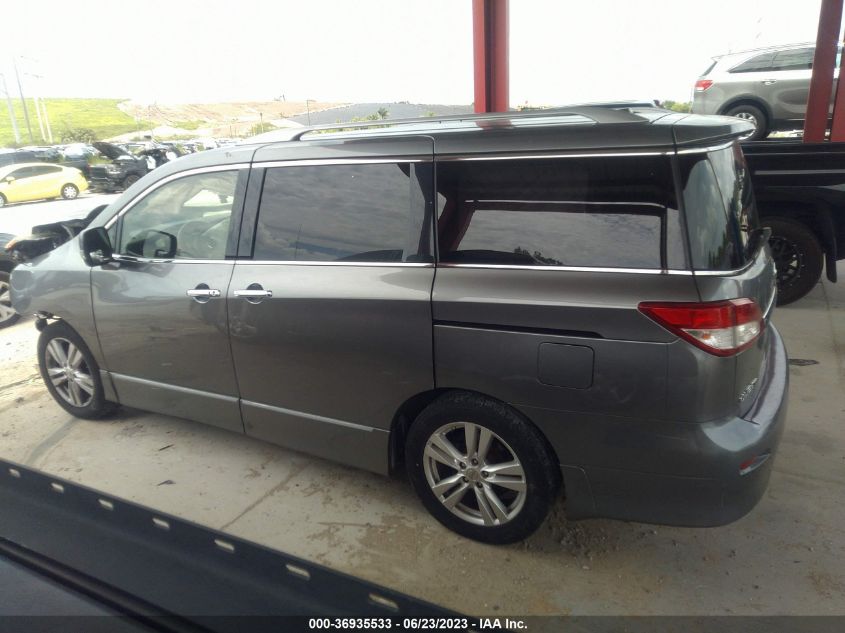 2014 NISSAN QUEST SL - JN8AE2KP7E9107811