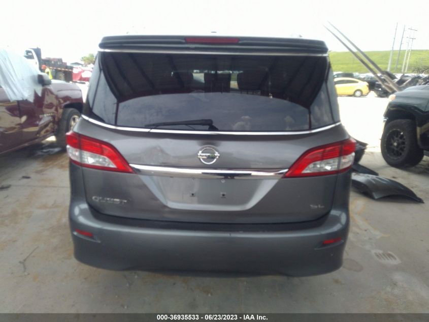 2014 NISSAN QUEST SL - JN8AE2KP7E9107811