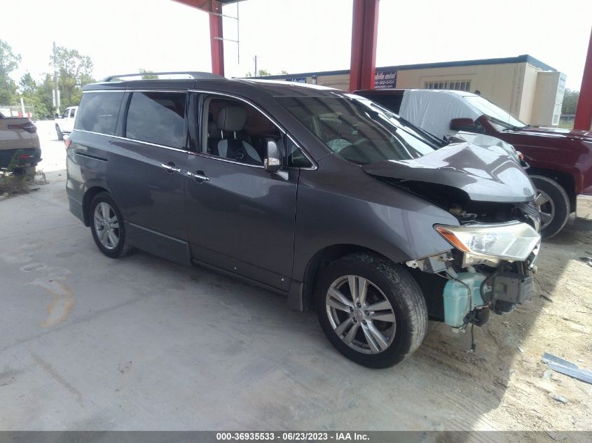 2014 NISSAN QUEST SL - JN8AE2KP7E9107811