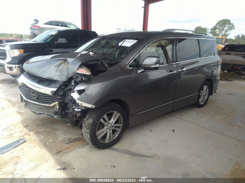 2014 NISSAN QUEST SL - JN8AE2KP7E9107811
