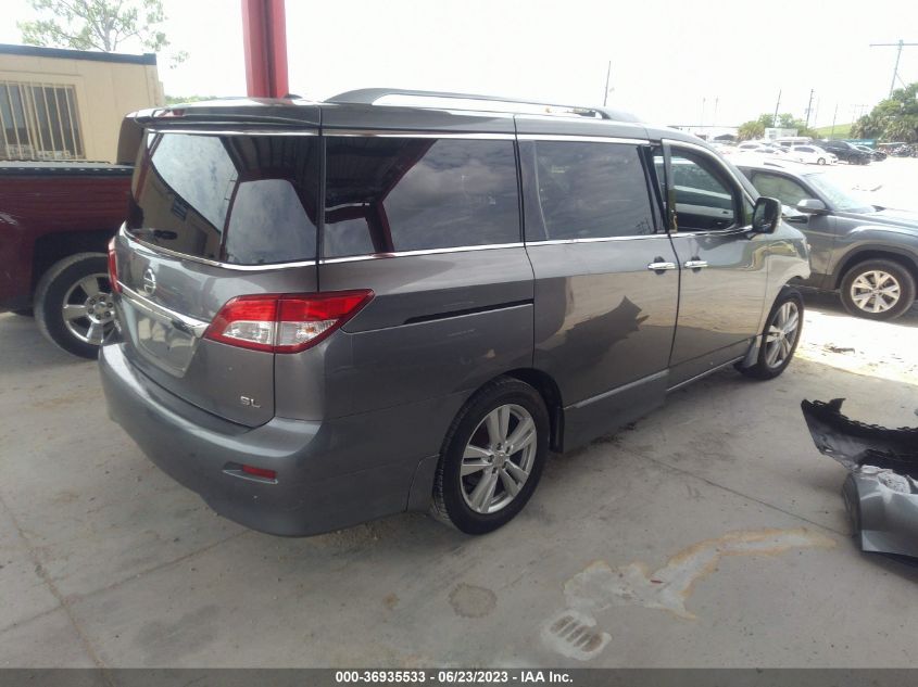 2014 NISSAN QUEST SL - JN8AE2KP7E9107811
