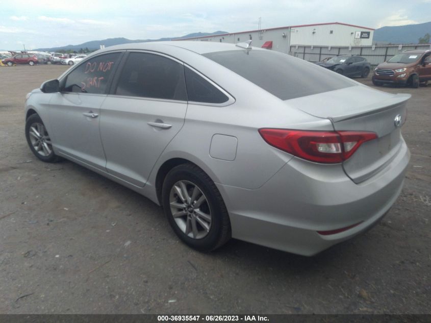 2016 HYUNDAI SONATA 2.4L SE - 5NPE24AF6GH374510