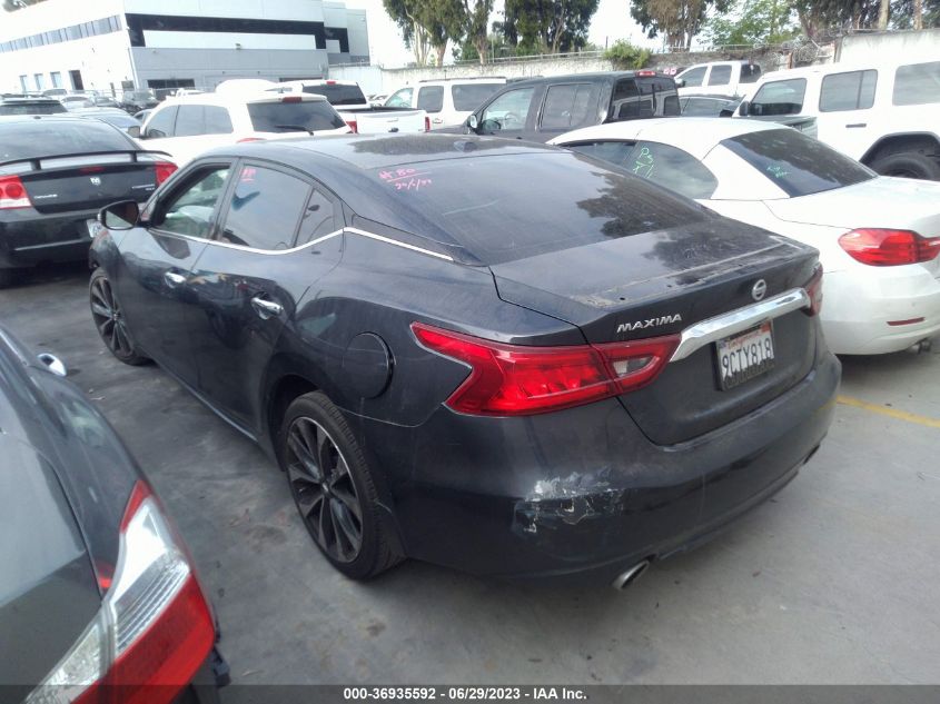 2016 NISSAN MAXIMA 3.5 SR - 1N4AA6APXGC378051