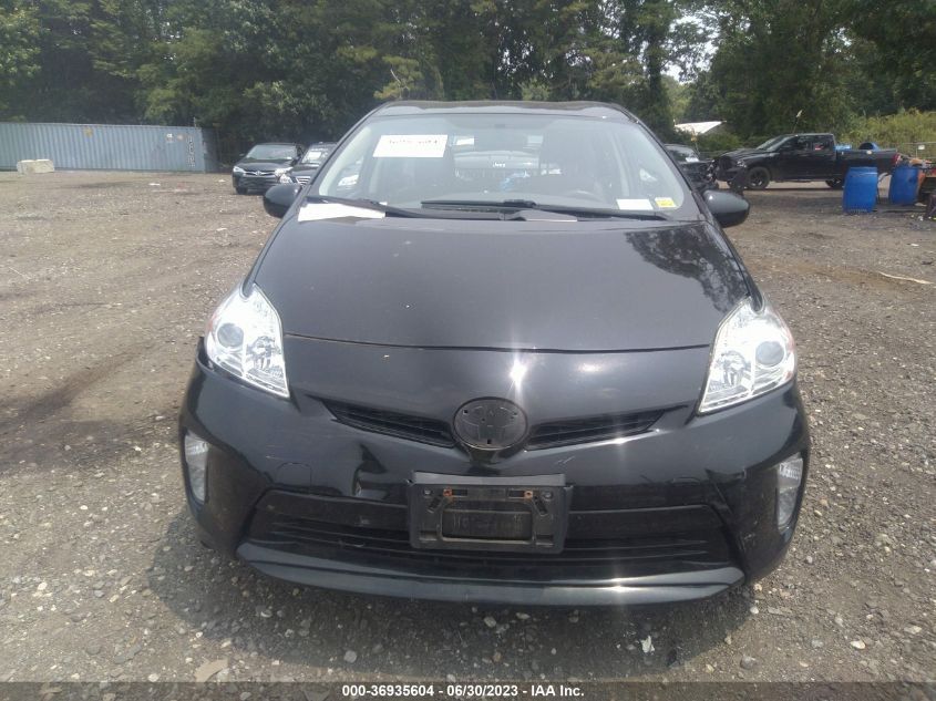 2014 TOYOTA PRIUS FOUR/FIVE/THREE/ONE/TWO - JTDKN3DU1E0376755