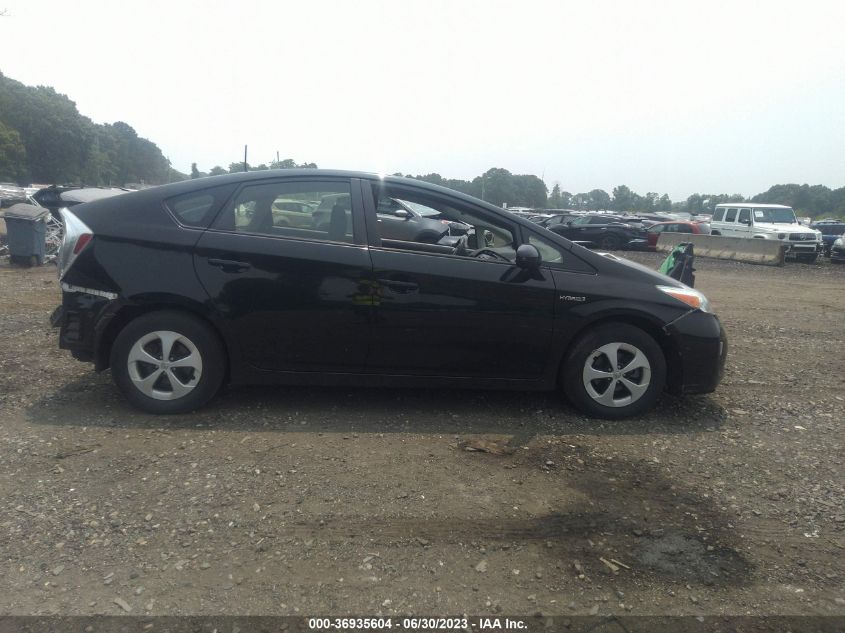2014 TOYOTA PRIUS FOUR/FIVE/THREE/ONE/TWO - JTDKN3DU1E0376755