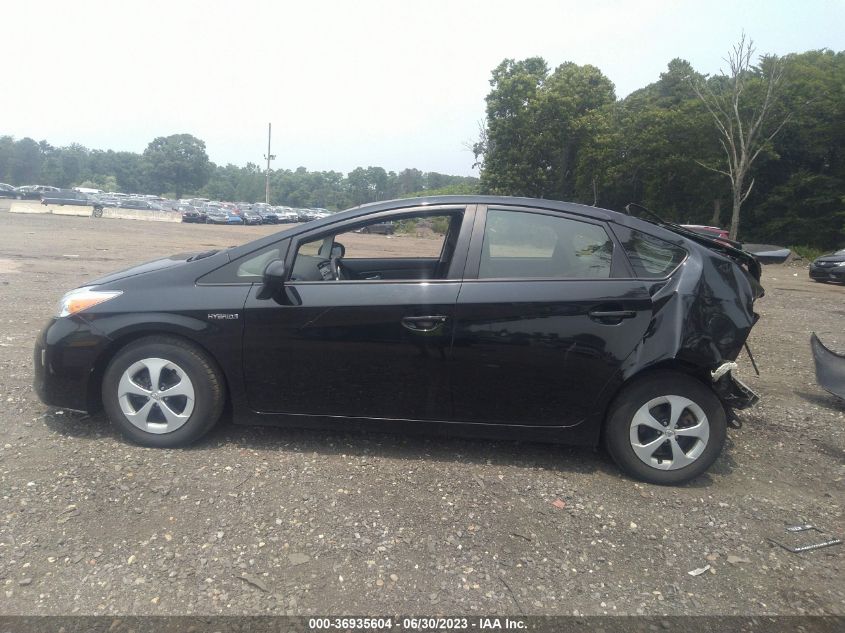 2014 TOYOTA PRIUS FOUR/FIVE/THREE/ONE/TWO - JTDKN3DU1E0376755