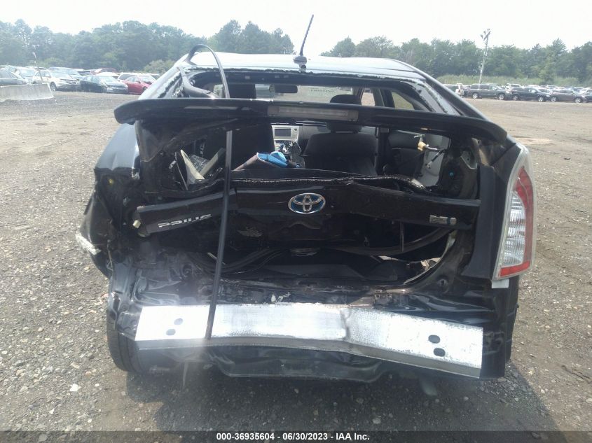 2014 TOYOTA PRIUS FOUR/FIVE/THREE/ONE/TWO - JTDKN3DU1E0376755