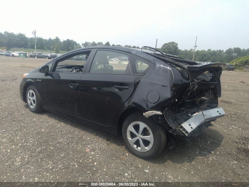 2014 TOYOTA PRIUS FOUR/FIVE/THREE/ONE/TWO - JTDKN3DU1E0376755