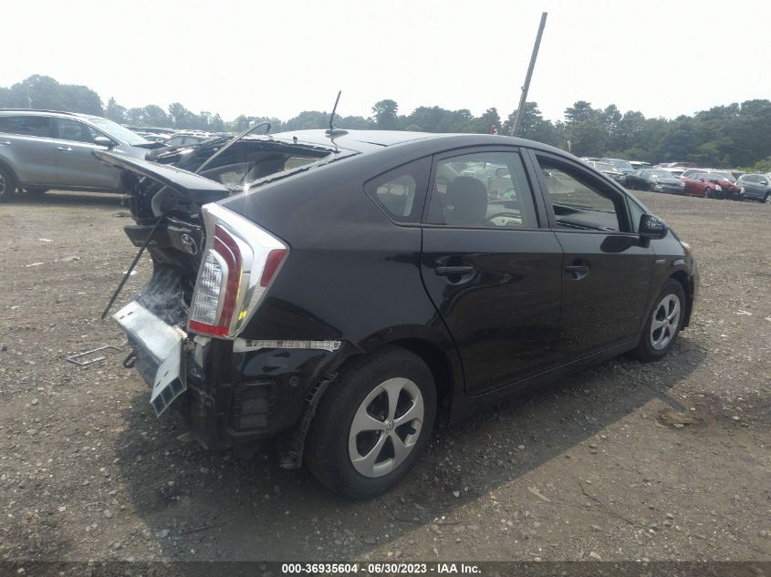 2014 TOYOTA PRIUS FOUR/FIVE/THREE/ONE/TWO - JTDKN3DU1E0376755