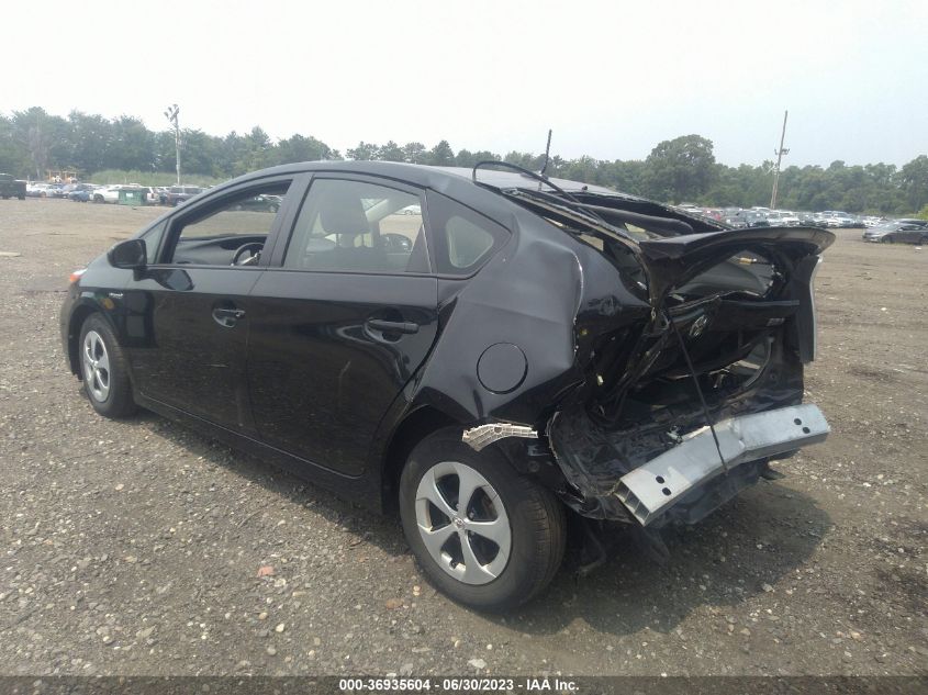 2014 TOYOTA PRIUS FOUR/FIVE/THREE/ONE/TWO - JTDKN3DU1E0376755