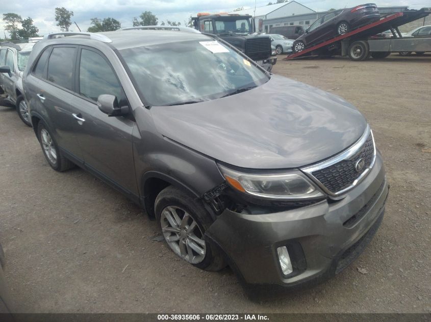 2014 KIA SORENTO LX - 5XYKT3A65EG493728