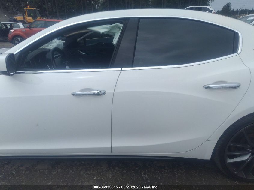 2016 MASERATI GHIBLI S ZAM57RSA2G1168833