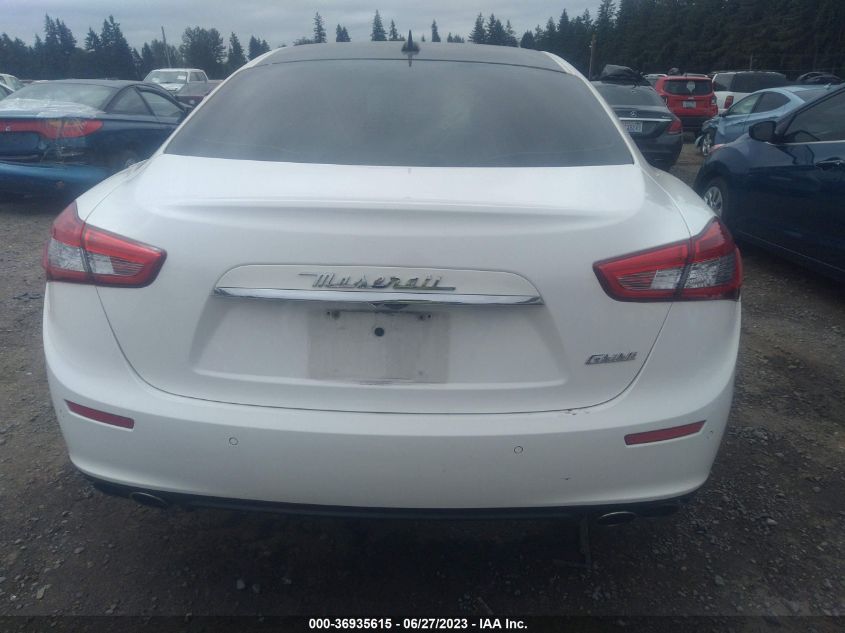 2016 MASERATI GHIBLI S ZAM57RSA2G1168833